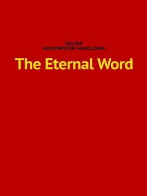 cover image of The Eternal Word
